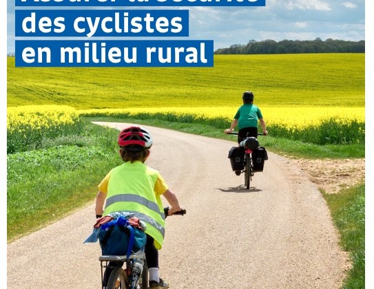 Assurer la sécurité des cyclistes en milieu rural