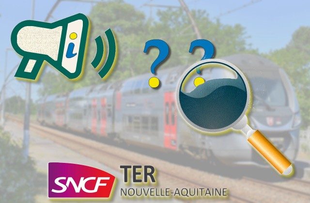 Enquête de SNCF TER Nouvelle-Aquitaine sur l'information à bord des trains